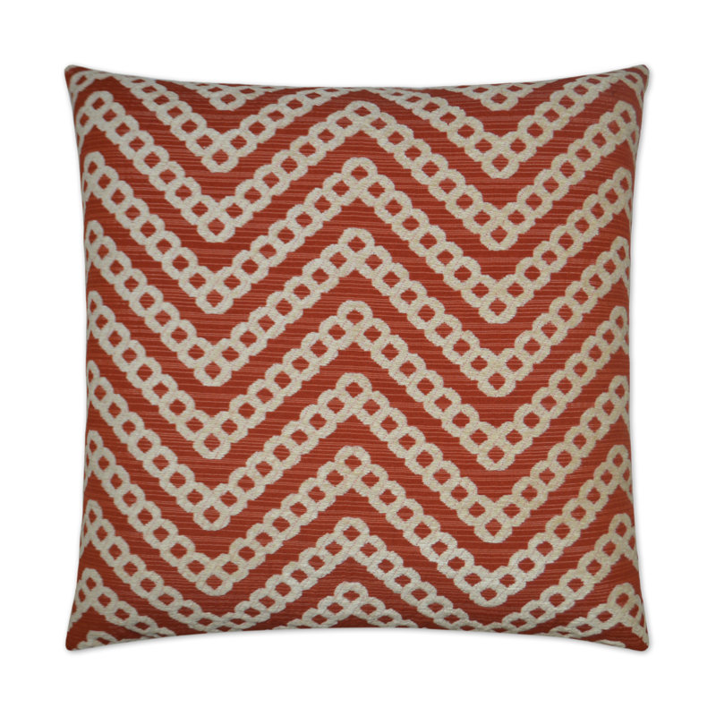 Daumier Pillow Cover & Insert, Mango, Square 24"