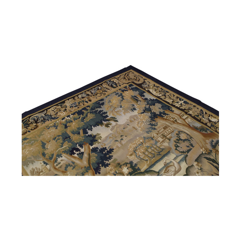 Wool Abstract Area Rug