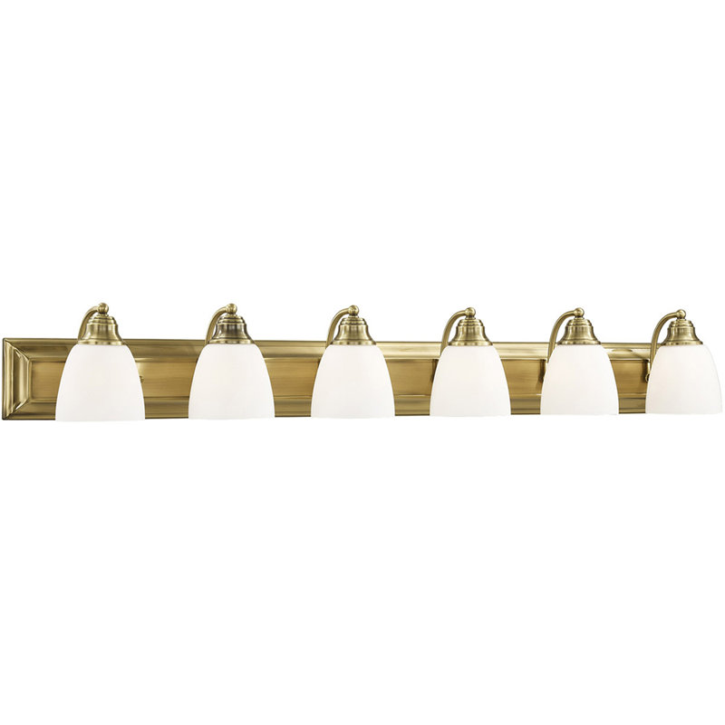 Vanity Light, Antique Brass
