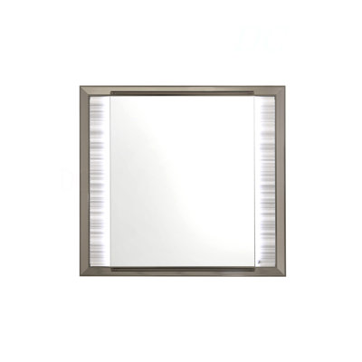 Étoile blanche avec miroir