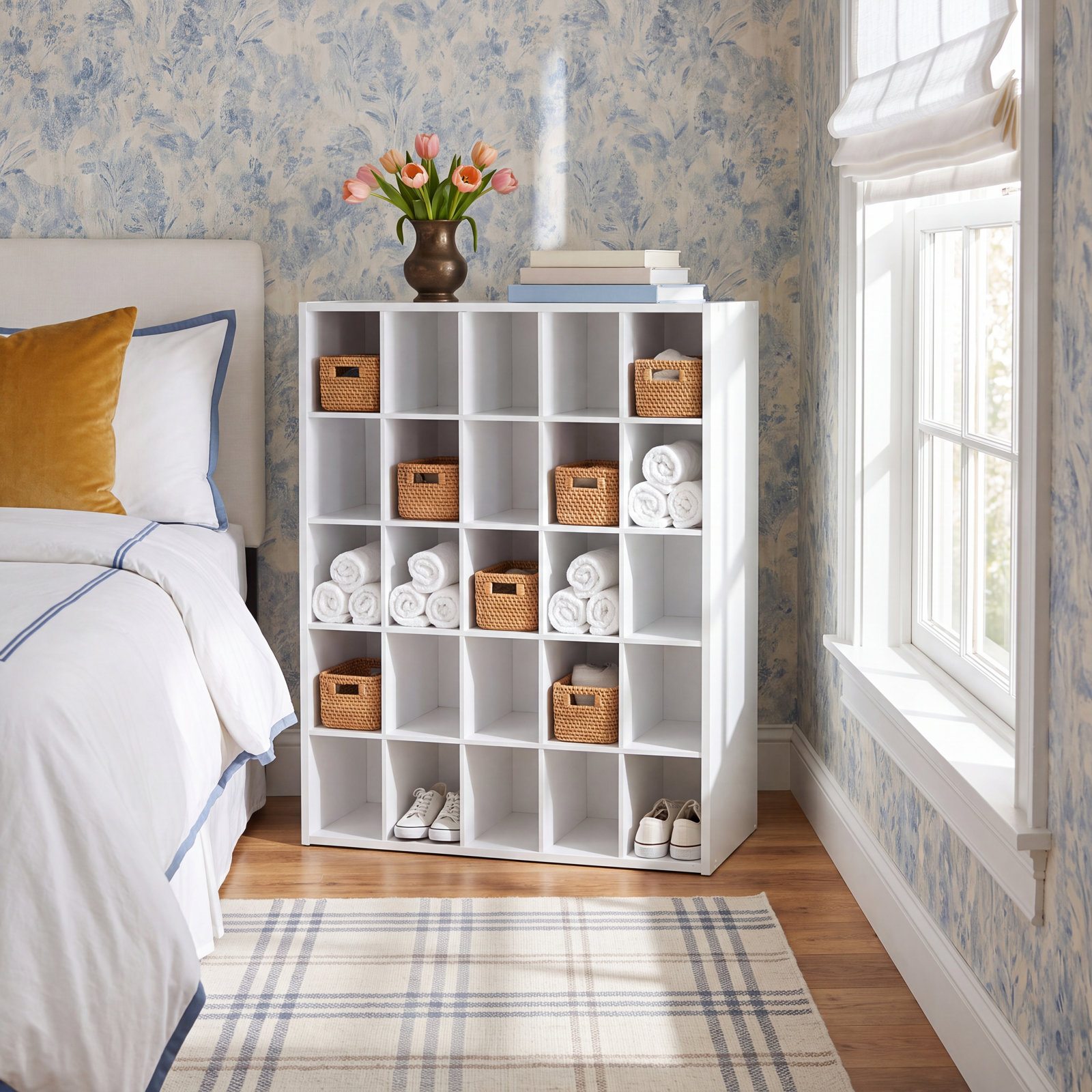 Stackable Organizers Shoe Rack, White