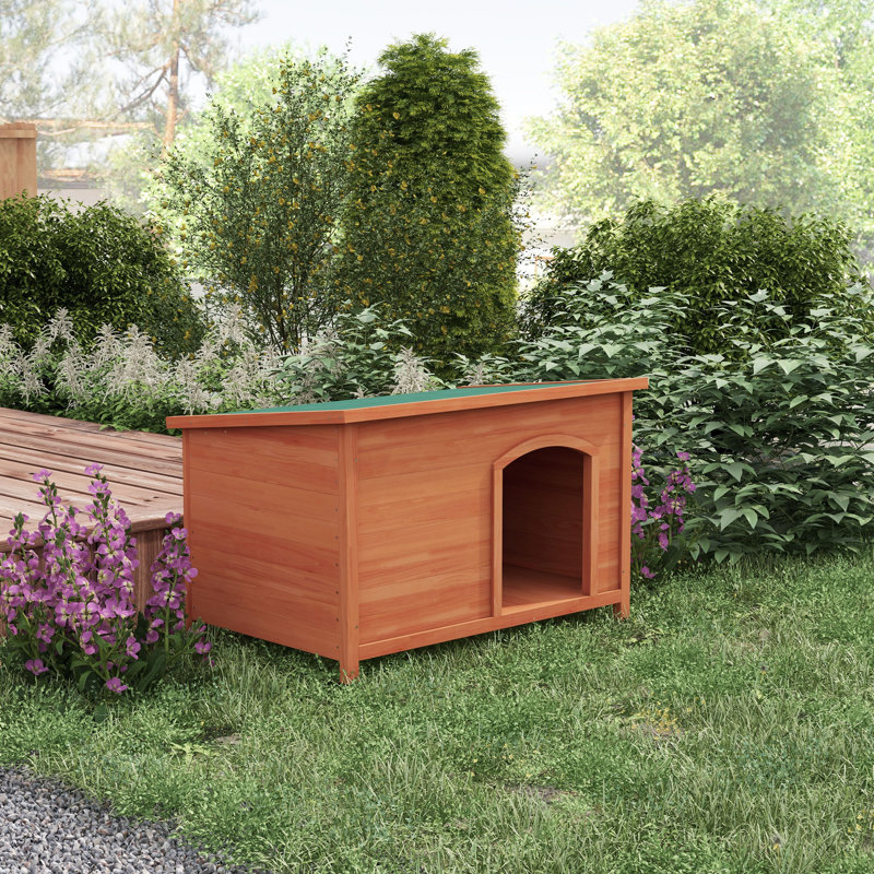 Solid Wood Dog House