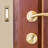 Gold Push Button Doorbell