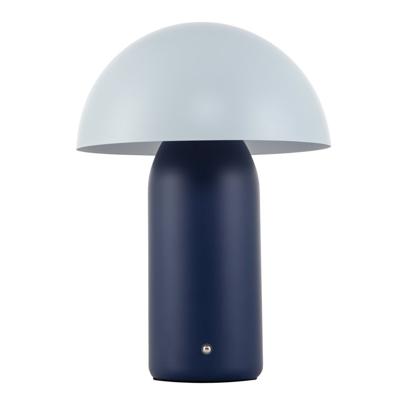 Colombano Metal Table Lamp, Blue