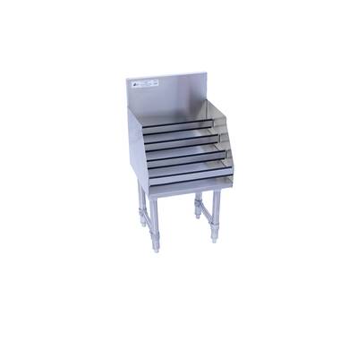 Amgood AMG - Ice Bin XDIIB-182410 18in x 24in Stainless Steel Drop-In