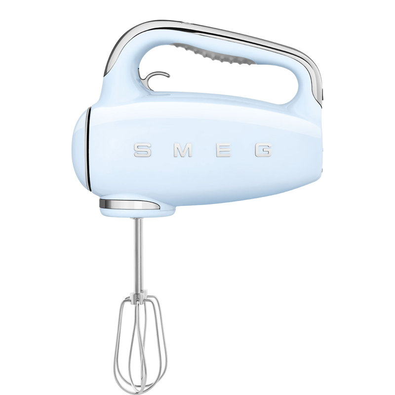 SMEG 50's Retro Style Electric Hand Mixer, Pastel Blue