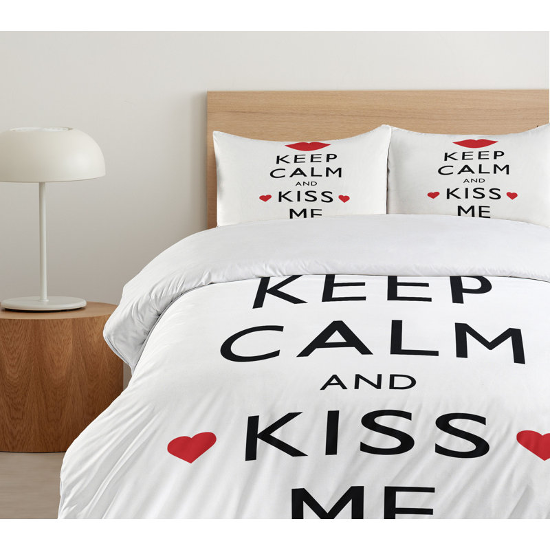 No Duvet Cover, California King Duvet Cover + 2 Standard Shams