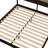 Modern Solid Wood Bedframe Queen Size,dark Walnut No Box Spring Needed-1752305642-1752305640