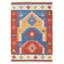 Tapis bleu en laine Baretta Southwestern
