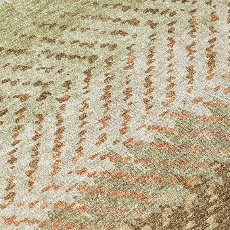Tapis intérieur / extérieur lavable à la machine Chantille ACN2740, 2 pi 6 po x 3 pi 10 po, Sauge