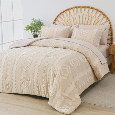 7pieces(queen/king)aesthetic Premium Comforter Set For All Seasons, Soft And Breathable Bed In A Bag Set For Student/friends/family, A Cloud-like Sleeping Space , Spring/summer/autumn/winter, Great Gift/home Decor