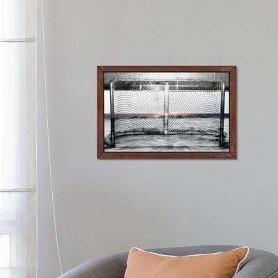 Hockey Goal Gate #2 - Print on Canvas