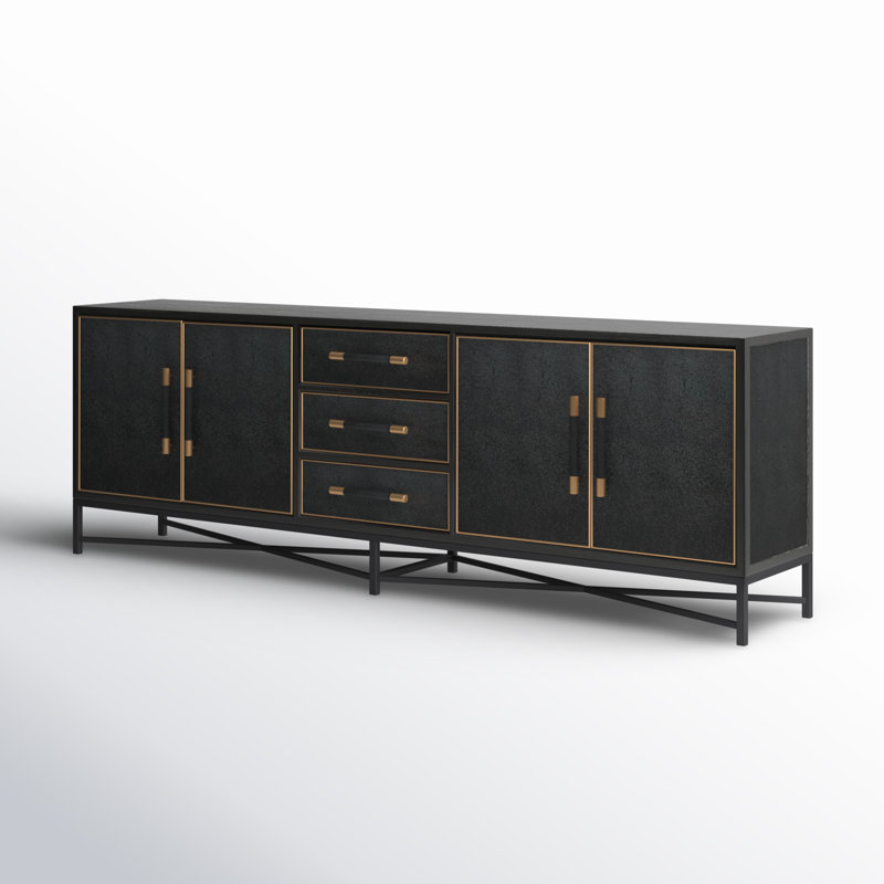 Meera Quebec Sideboard Large, Black