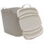 JVL Plastic Decorative Bin-1483501788-1483484230