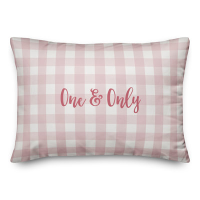 Plaid Throw Pillow