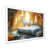 White Single Picture Framed