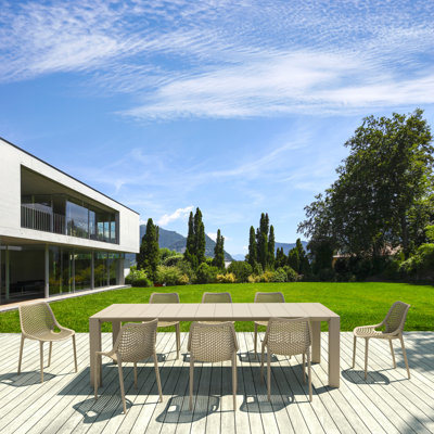Chaise d'appoint empilable d'extérieur Farrah