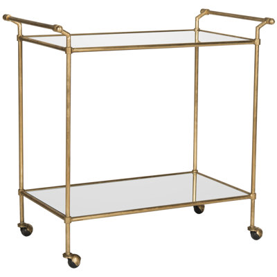 Oxendine Metal Bar Cart