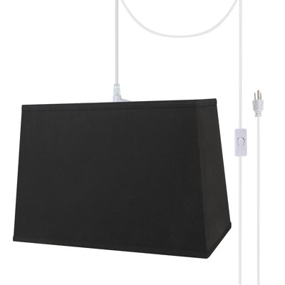 Luminaire carré/rectangulaire simple 1 lumières Brookhn