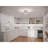 Rumaysa Glass Semi Flush Mount-41110201