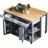 47 inch Kitchen Island with Extendable Dining Table, Rubber Wood Veneer Kitchen Table with Internal Storage Rack, Power Outlet, Kitchen island with Storage 2 Drawers 2 Cabinet-798133859