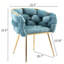 Canapé-lit simple en velours de loisirs moderne pour chambre à coucher-2109079007