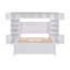 Lit double en bois avec armoire et tablette tout-en-un, blanc-2038779853