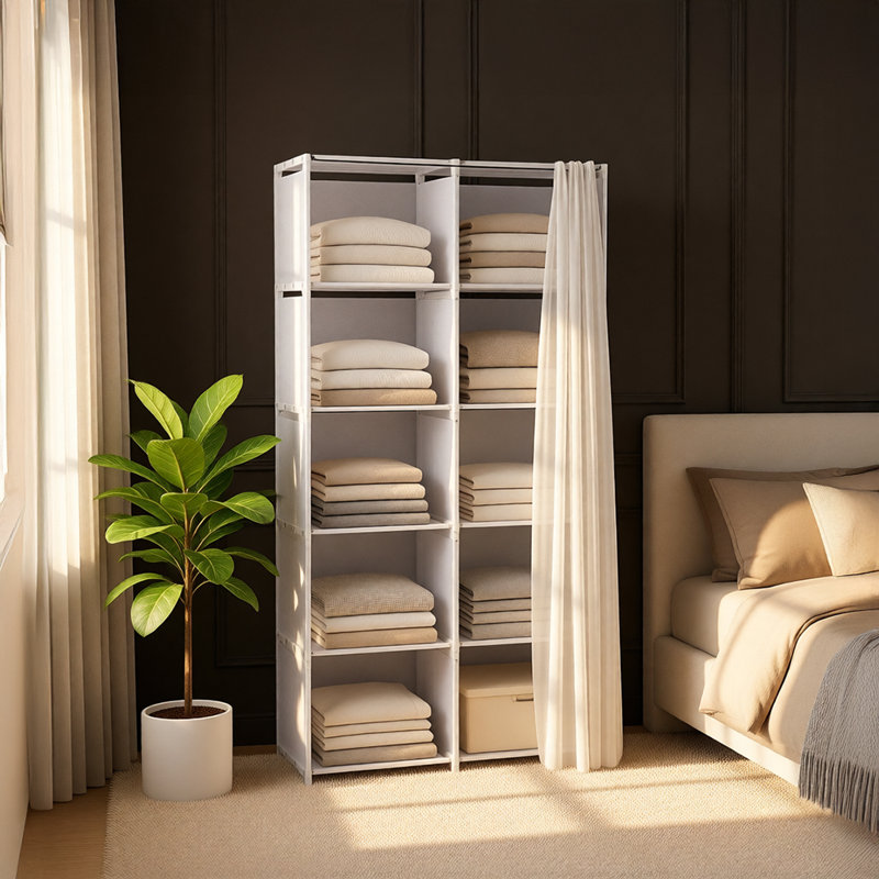 80cm Portable Wardrobe