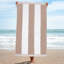 Serviettes de plage surdimensionnées en coton à rayures Calheta-99418430-18607518