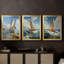 NAUTICAL Series CCCCXXV - Toile tendue avec châssis sur mesure - 3 pièces-574136196-574136197