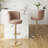 Upholstered Adjustable Height Counter Stool-907616396