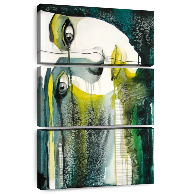 Portrait de femme Leisha, H 57 po x l 36 po