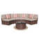 Rasmus 4 - Person Modular Patio Conversation Sets with Cushions