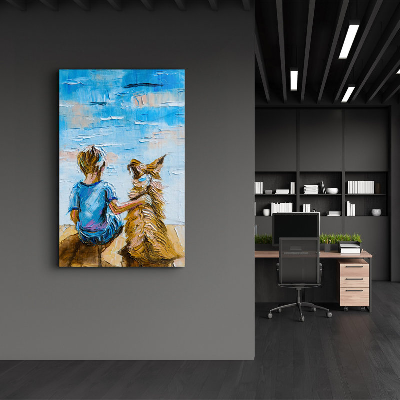 Elegant Tempered Glass Wall Art Painting, 13.8 x 21.7 inches | 100% Tempered Glass, Thickness: 0.16 inches | UV Printed for Vibrant Colors | Perfect for Home Decor, Living Room, & Office Spaces
