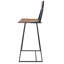 Tabouret de bar et de comptoir en bois massif-48291335-35272994