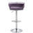 Christal Swivel Upholstered Adjustable Height Counter Stool-93480939-90489182