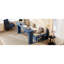 Lit de jour grand format 4 en 1 multifonctionnel bleu pour la vie, le sommeil et le travail-581771447