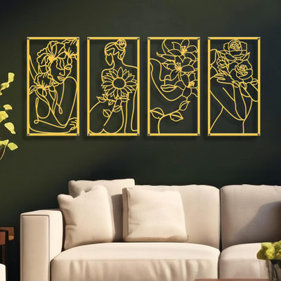 Wall Decor on Metal