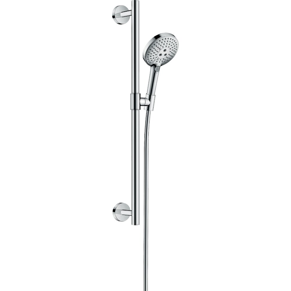 Hansgrohe Raindance Select S Duschset 120 3 Strahlarten Mit Duschstange 65 Cm Chrom