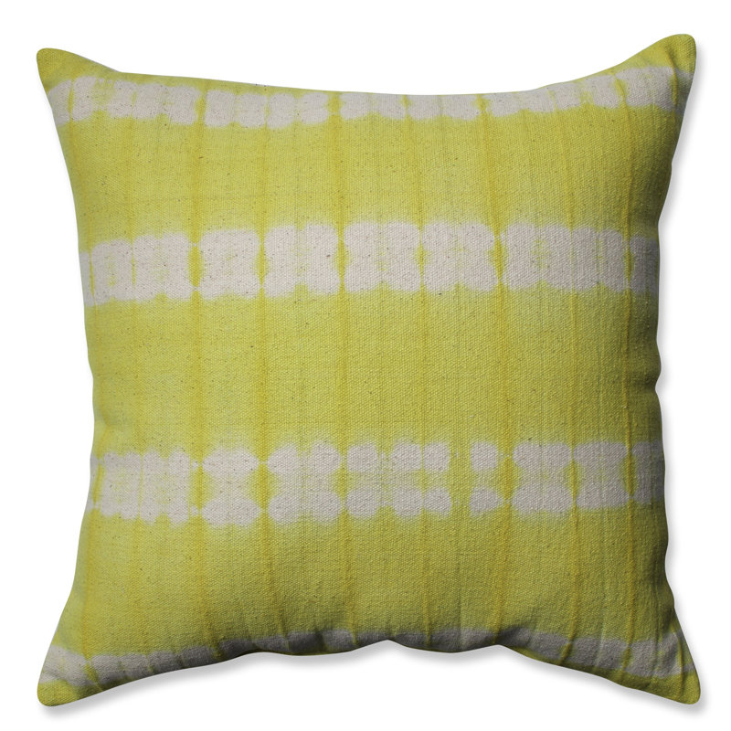 Coussin en coton mirage, Vert pomme