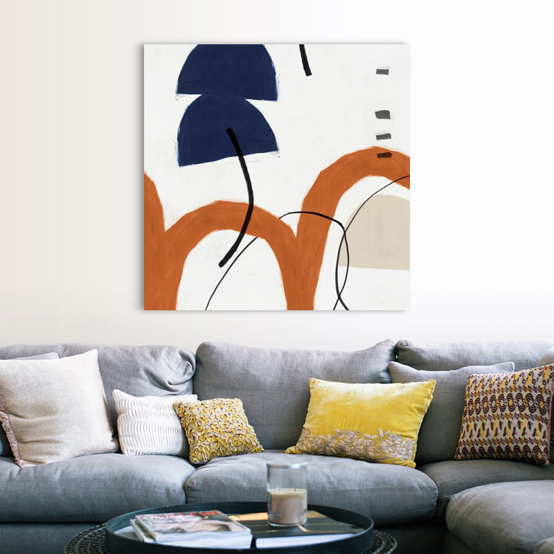 «Elasticity II» par PI Studio - reproduction d'art sur toile, Toile tendue, H 48 po x l 48 po x P 1,25 po