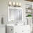 Searle Medicine Cabinet - Bathroom Wall Cabinet with Framed Mirrored Doors-374278831-374278807