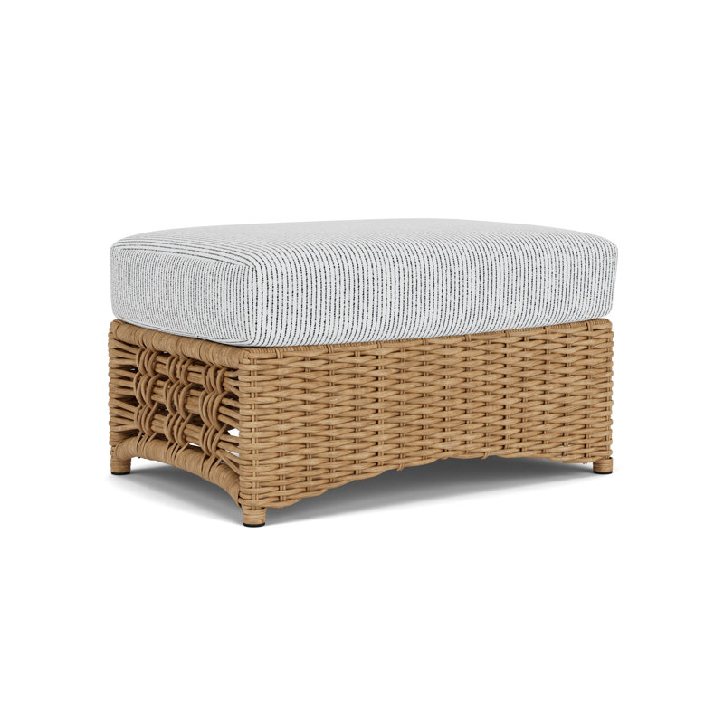 Magnolia Outdoor Ottoman, Burson Domino