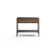 Reveal Glass End Table with Storage