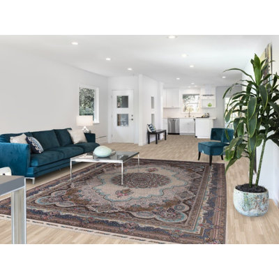 Tapis de salon traditionnel 8 x 11