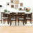 7-Piece Dining Table Set with 6 Chairs