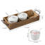 4 Piece Condiment Server Set