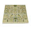 Tapis de couloir oriental ivoire Oushak Chobi
