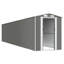 Vidaxl Garden Shed 192X1021x223 Cm Galvanised Steel-79095658
