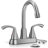 NO 2-handle Bathroom Faucet with Drain Assembly-97618761